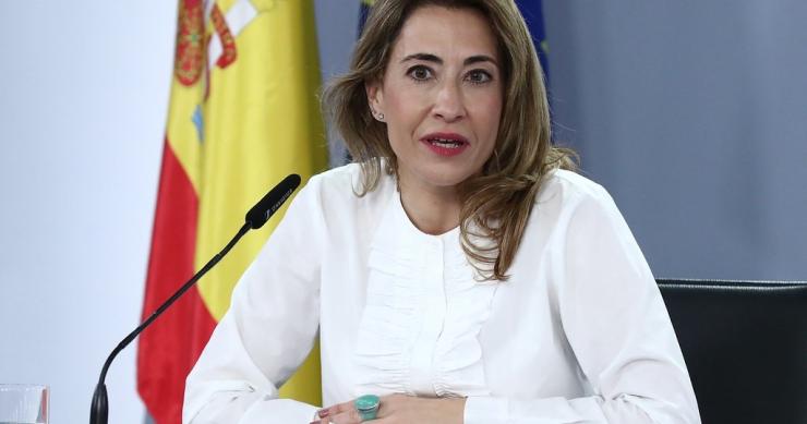 la ministra de Transportse, Raquel Sánchez