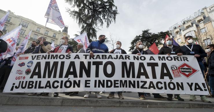 El Congreso aprueba y envía al Senado por unanimidad el fondo para compensar a las víctimas del amianto