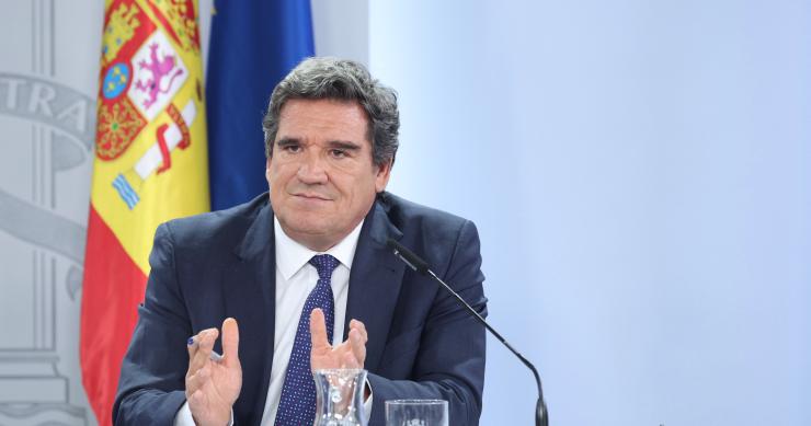 El ministro de Inclusión, Seguridad Social y Migraciones, José Luis Escrivá