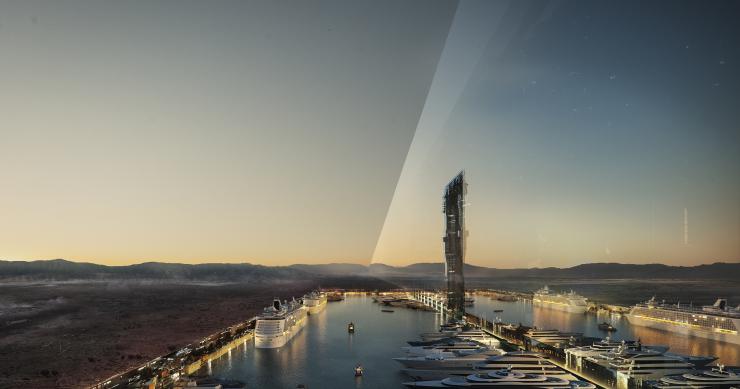 Así es 'The Line', la ciudad del futuro en Arabia Saudí sin coches ni emisiones