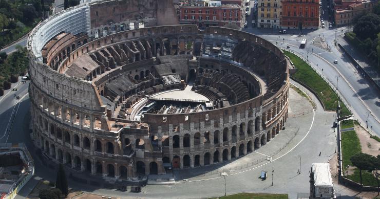 El valor del Coliseo de Roma alcanza los 77.000 millones de euros