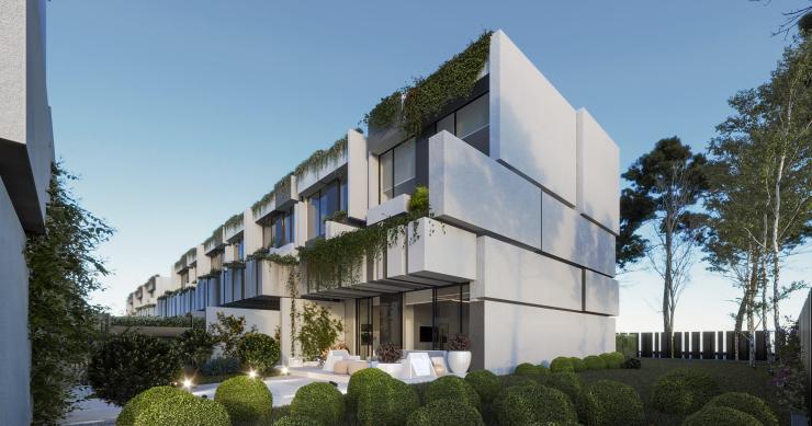 Premier España pone a la venta 39 chalets en un suelo de Defensa en Madrid