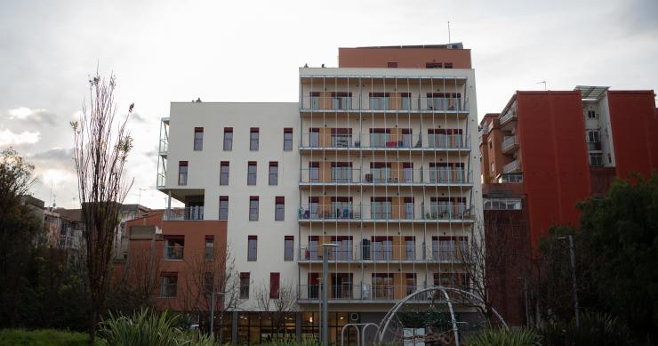 Archivo - Fachada de un edificio