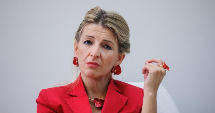 La vicepresidenta segunda y ministra de Trabajo y Economía Social, Yolanda Díaz