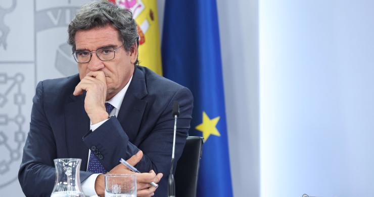 Archivo - El ministro de Inclusión, Seguridad Social y Migraciones, José Luis Escrivá