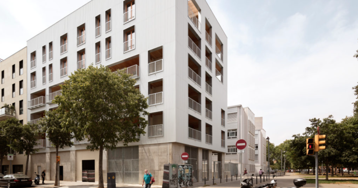Cinco proyectos de vivienda de Barcelona, premiados por la AVS