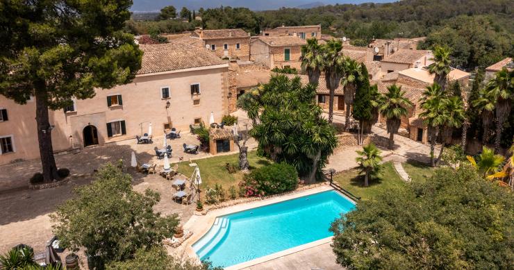 Piden 9,5 millones por este idílico hotel rural en un convento del siglo XV en Mallorca