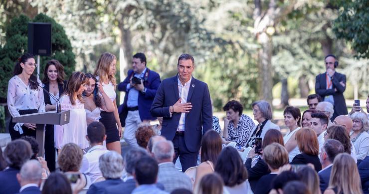 El presidente del Gobierno, Pedro Sánchez