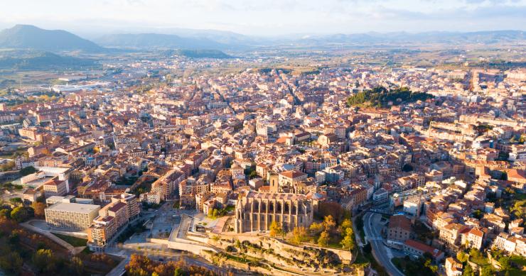Vista aérea, Manresa