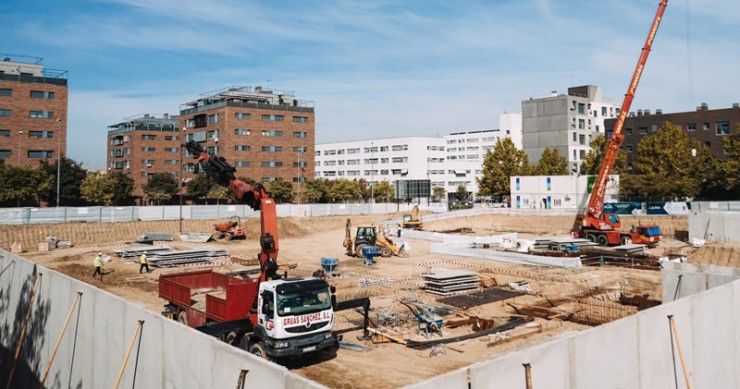 Arrancan las obras de construcción de 822 viviendas de alquiler del Plan Vive en Alcorcón