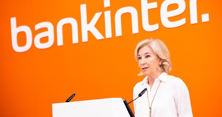 Archivo - La consejera delegada de Bankinter, María Dolores Dancausa, durante la presentación de resultados del banco correspondientes la primer semestre de 2022, a 21 de julio de 2022, en Madrid.