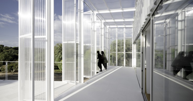 Casa translúcida