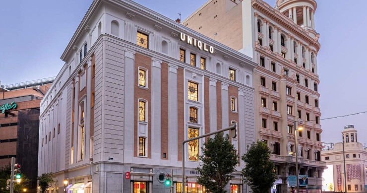 Die neue Uniqlo-Filiale in Madrid
