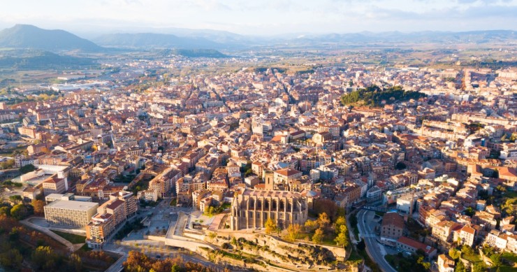 Vista aèria de Manresa