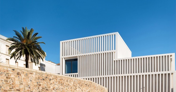 Museo de Arte Contemporáneo Helga de Alvear, Cáceres, diseñado por Emilio Tuñón.