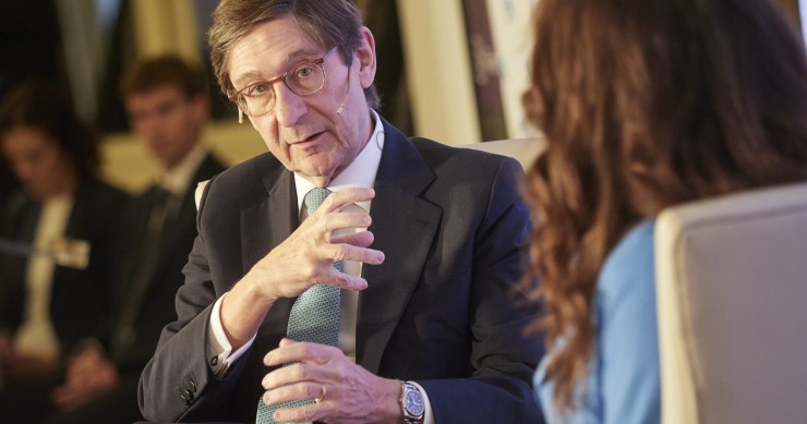 El presidente de CaixaBank, José Ignacio Goirigolzarri