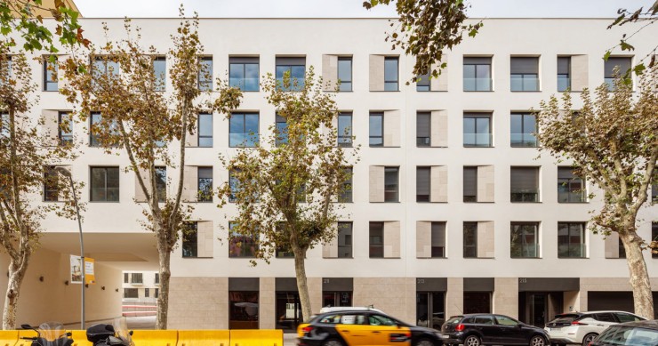 Promoción de build to rent en Poblenou