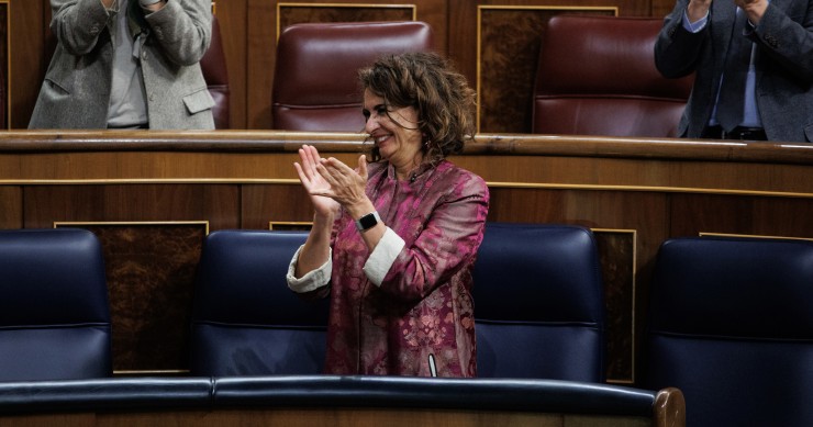 La ministra de Hacienda y Función Pública, María Jesús Montero