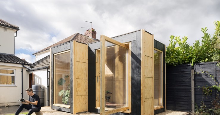 Cabina prefabricada para músicos