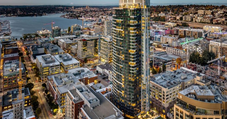 Torre Kiara, en Seattle, la nueva adquisición de Pontegadea