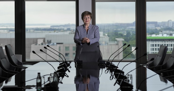 Archivo - La directora gerente del FMI, Kristalina Georgieva.