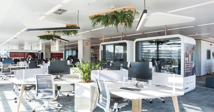 Oficinas de la nueva sede de L'Oreal