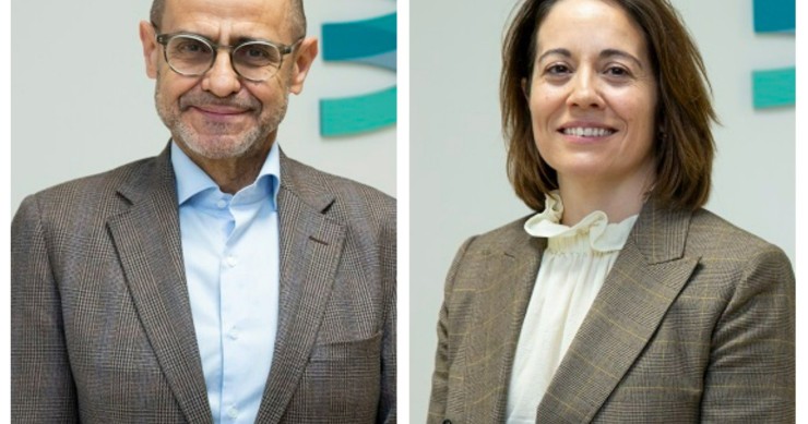 El nuevo consejero dominical de Sareb, Joaquín de Fuentes Bardají, y la nueva consejera independiente, Cristina Vidal Otero.