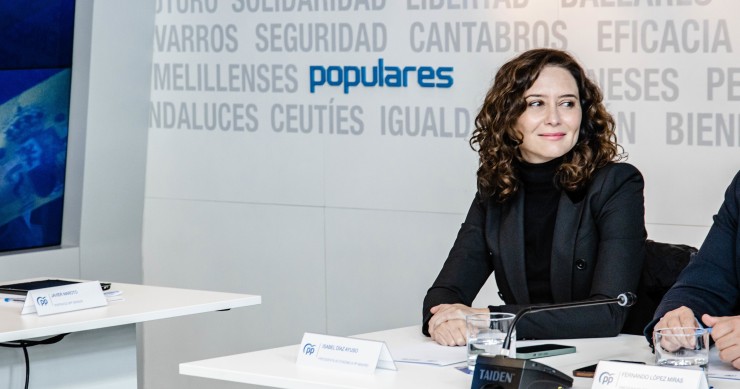 La presidenta de la Comunidad de Madrid, Isabel Díaz Ayuso.