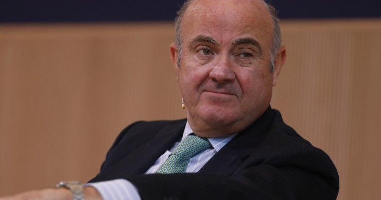 Archivo - El vicepresidente del Banco Central Europeo, Luis de Guindos.