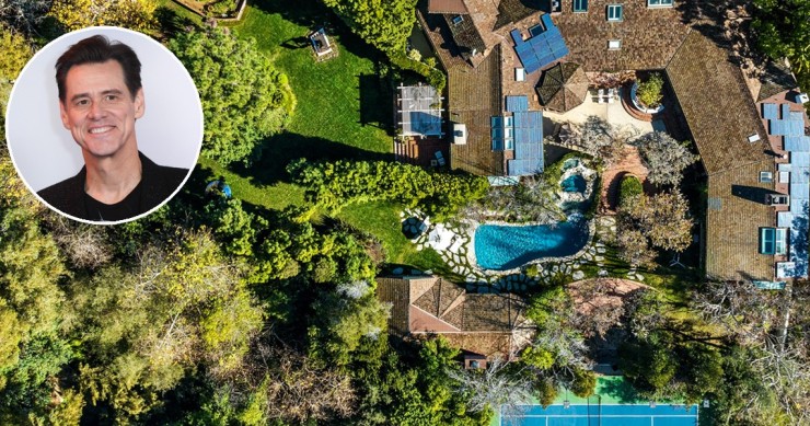 Jim Carrey pone en venta su mansión