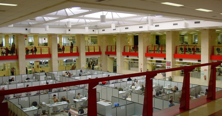 Archivo - Oficina de la Agencia Tributaria en Madrid