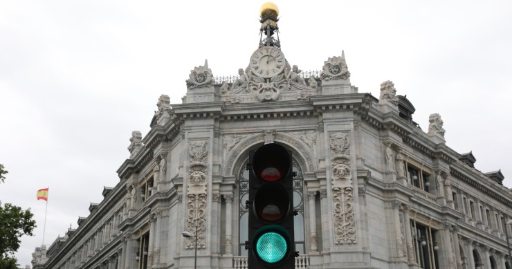 Archivo - Sede del Banco de España en Madrid.