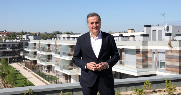 El consejero delegado de Aedas Homes, David Martínez
