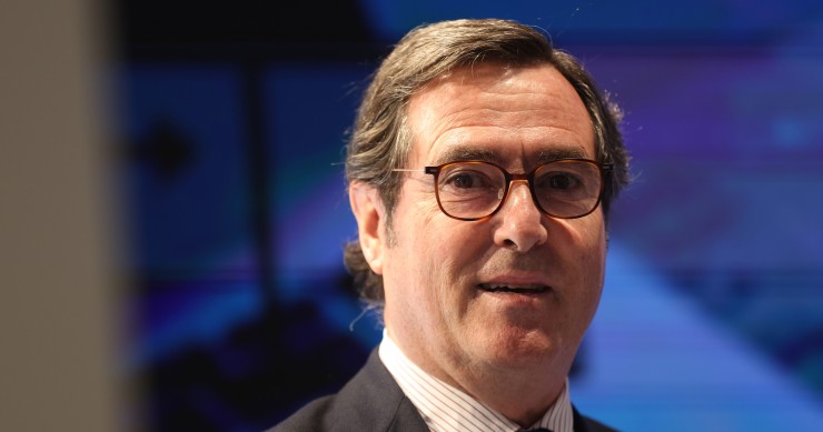 El presidente de la CEOE, Antonio Garamendi, en una imagen de archivo.