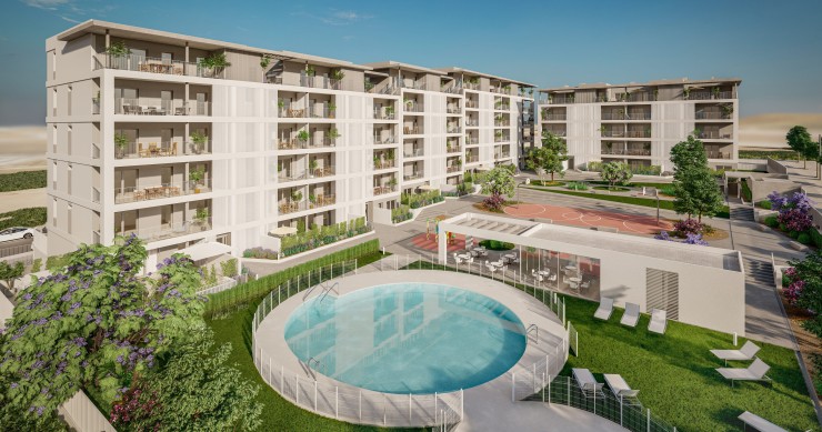 Render de uno de los proyectos