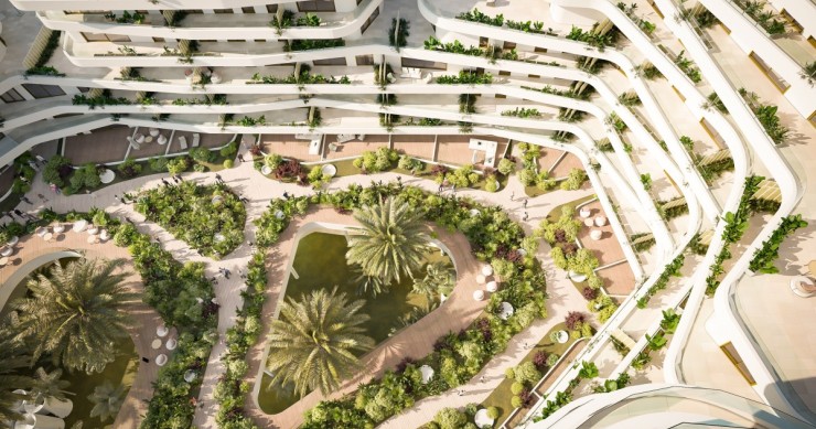 Render del proyecto La Termica