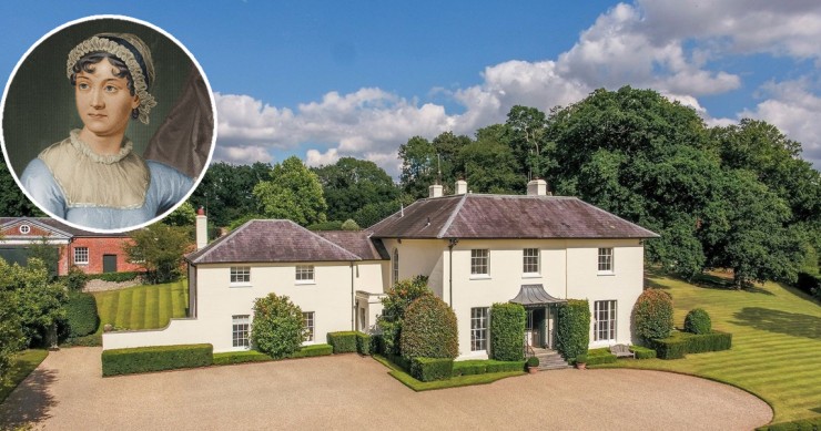 Steventon House, lugar donde se crio Jane Austen en Inglaterra