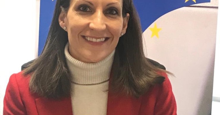 Archivo - La portavoz del Consejo General del Notariado, María Teresa Barea.