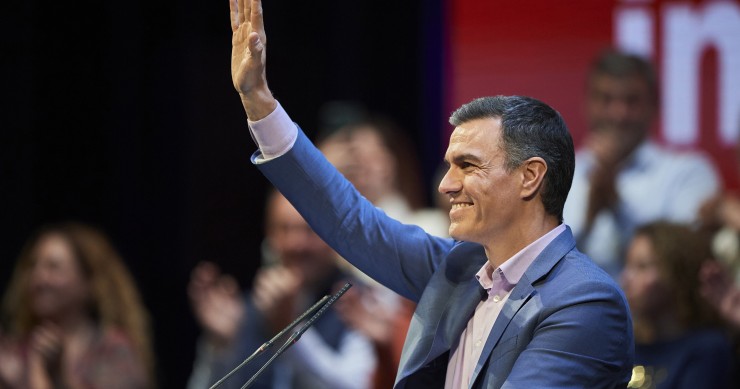 El presidente del Gobierno y secretario general del PSOE, Pedro Sánchez