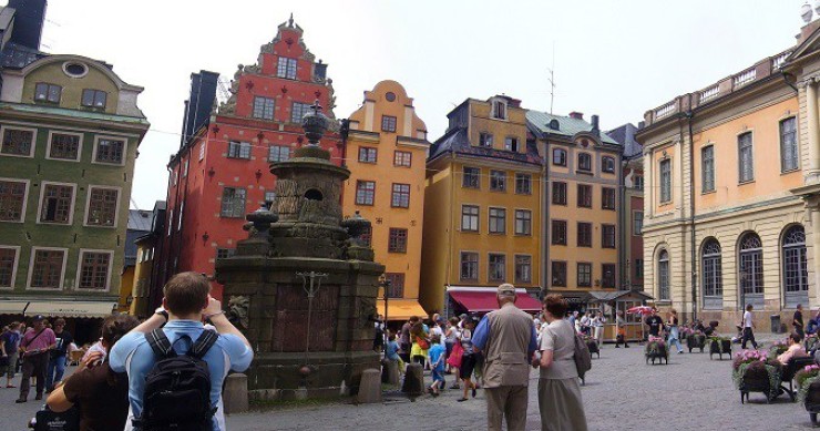 Archivo - Imagen del centro de Estocolmo