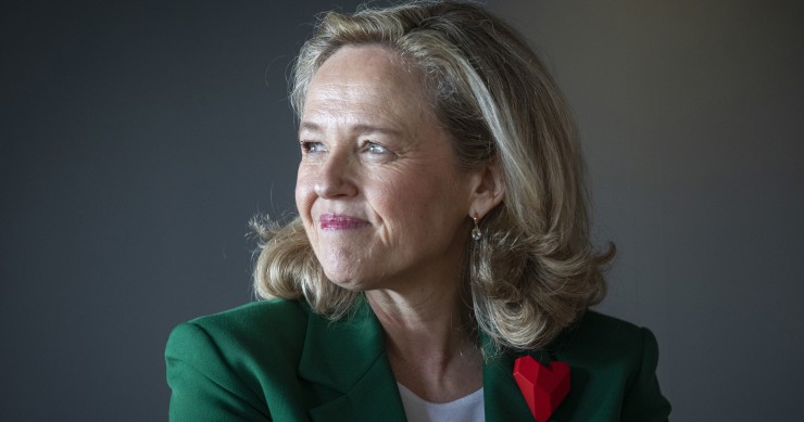 La vicepresidenta del Gobierno y ministra de Asuntos Económicos, Nadia Calviño.