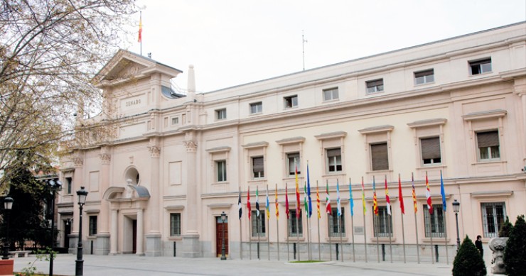 Fachada del Senado