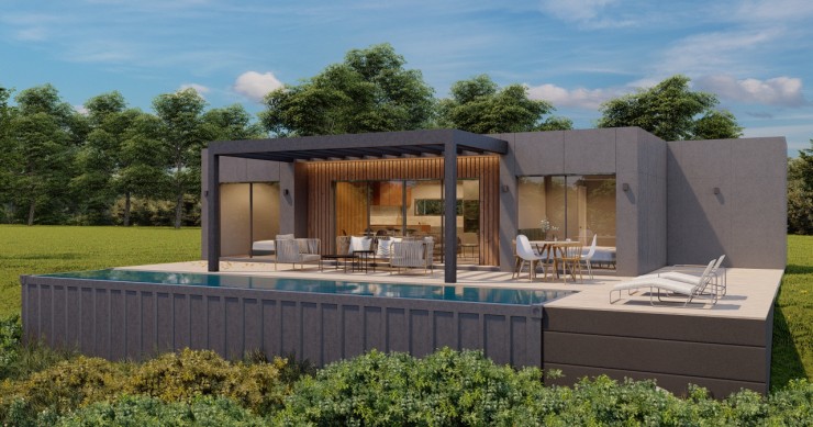 Vivienda diseñada por JJ Containers