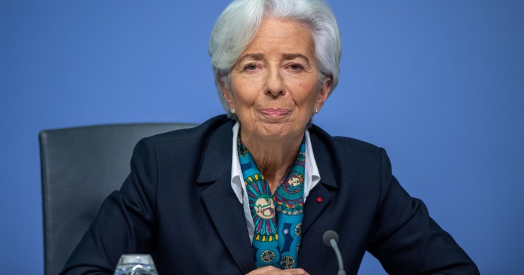 Christine Lagarde, presidenta del BCE