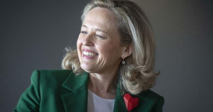La vicepresidenta del Gobierno y ministra de Asuntos Económicos, Nadia Calviño.