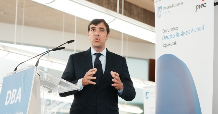 El presidente de Kutxabank, Antón Arriola.