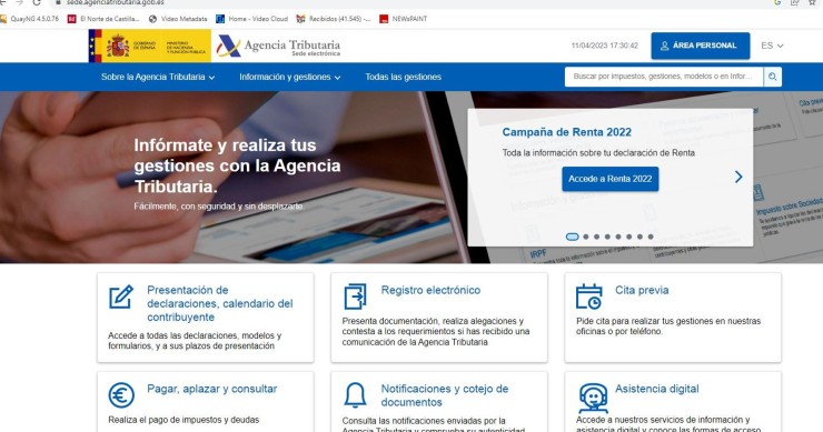 Comprobar la declaración de IRPF 2023 