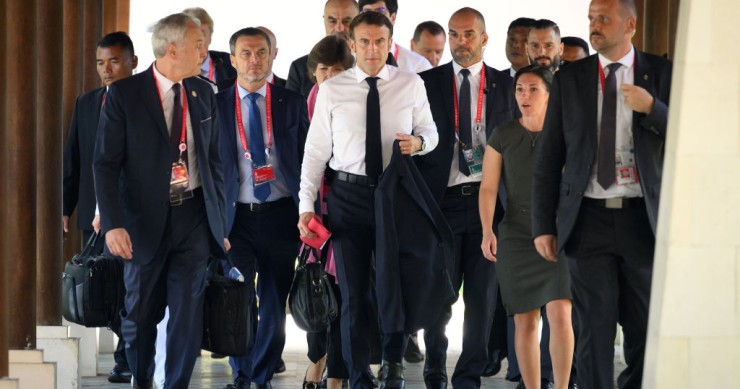 Emmanuel Macron, presidente de Francia