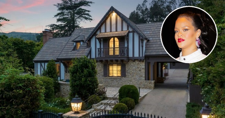 Rihanna pone a la venta una de sus mansiones de Beverly Hills por 9,8 millones de euros