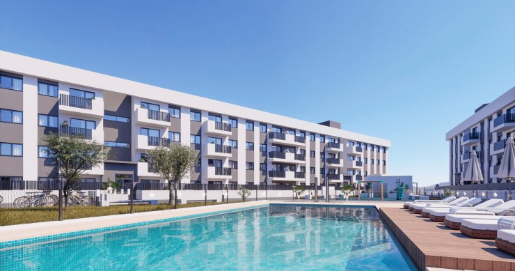 Futura promoción BtR que Aedas Homes está desarrollando en San Juan de Alicante para Azora